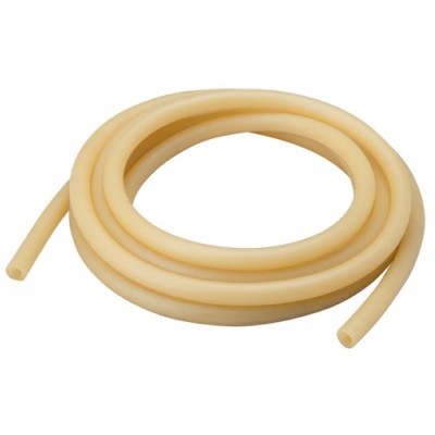 Elastic flexible silicone tube or hose