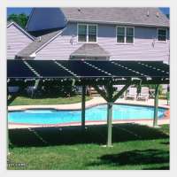 make black EPDM solar swimming pool heater