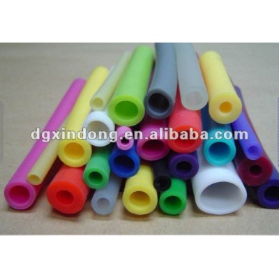 Colored Soft Flexible Silicone Rubber Tubing ASR-001